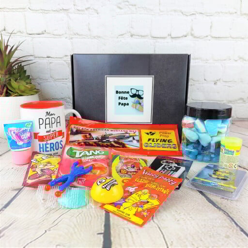 Coffret cadeau vintage pour Papa - Fête des Pères - Personnalisé