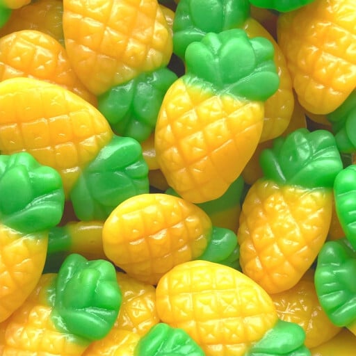 Bonbons Ananas Halal et sans gluten