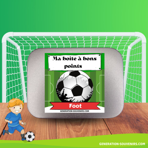 Boîte à Bons Points 'Paul' UDC - Métallique, Personnalisable, 2.7 X 9.7 X 6.2 Cm - Pour Récompenses, école, Jeu éducatif