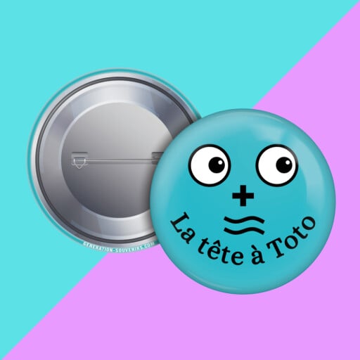 Badge - La tête à Toto