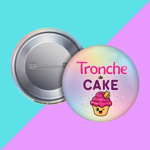 Badge - Tronche de cake