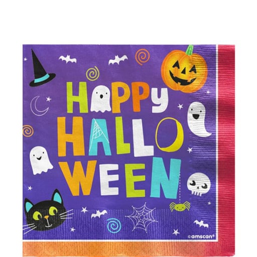 Serviettes Happy Halloween
