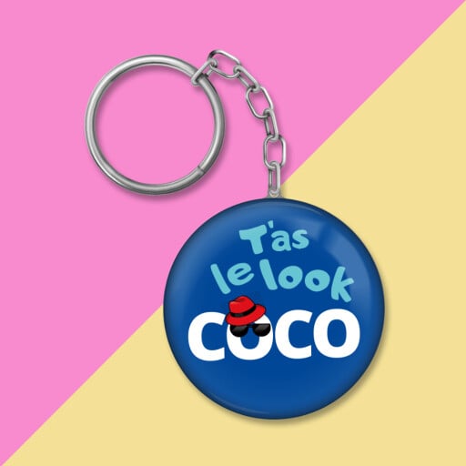 Porte-clés - T'as le look coco