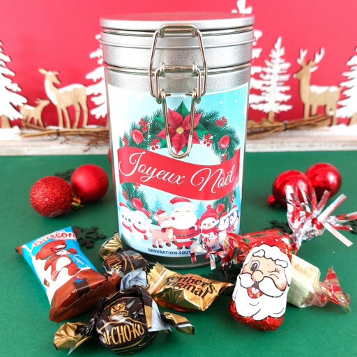 Boîte à bonbons de Noël