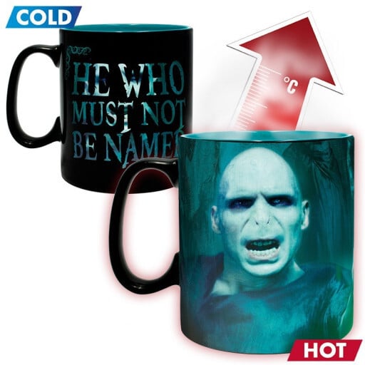 Mug Harry Potter - Voldemort - Thermoréactif
