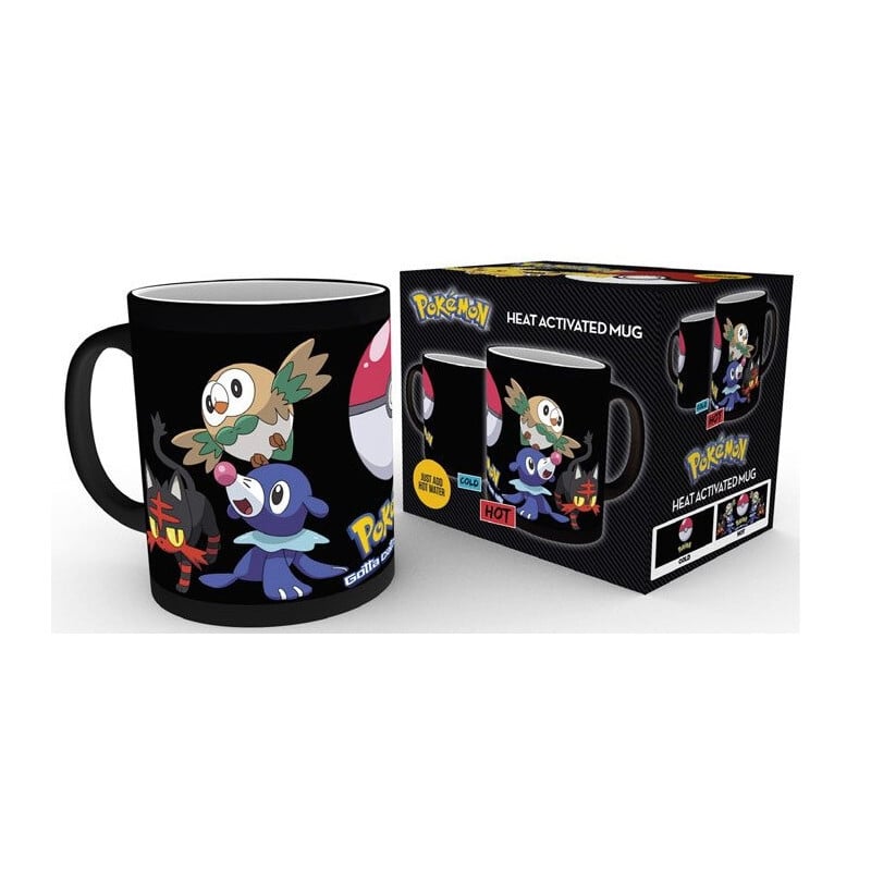 Mug Pokémon - Attrapez-les tous - Thermoréactif