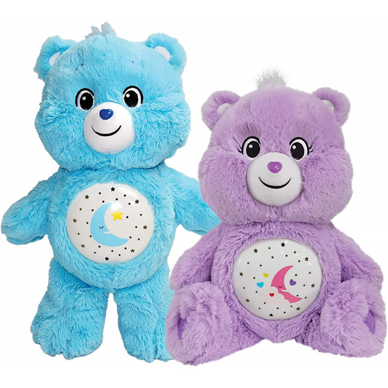 Mini Doudou ourson multi bleu -Le cadeau personnalisé et plein de