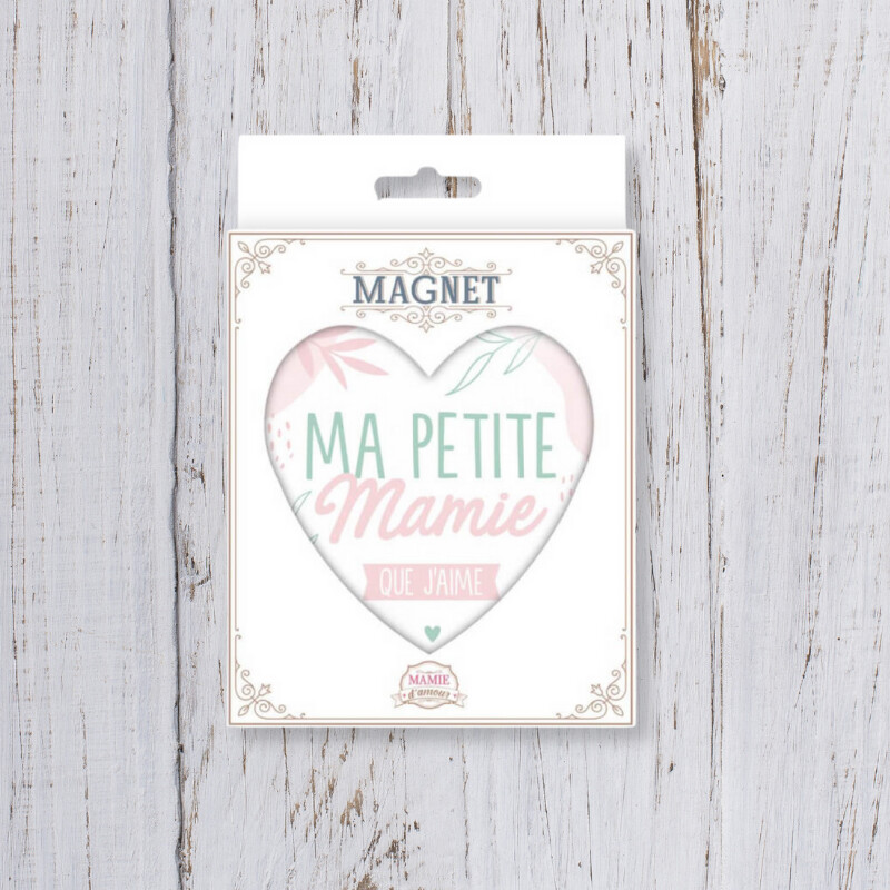 Magnet Ma petite Mamie que j'aime - Cadeau grand-mère