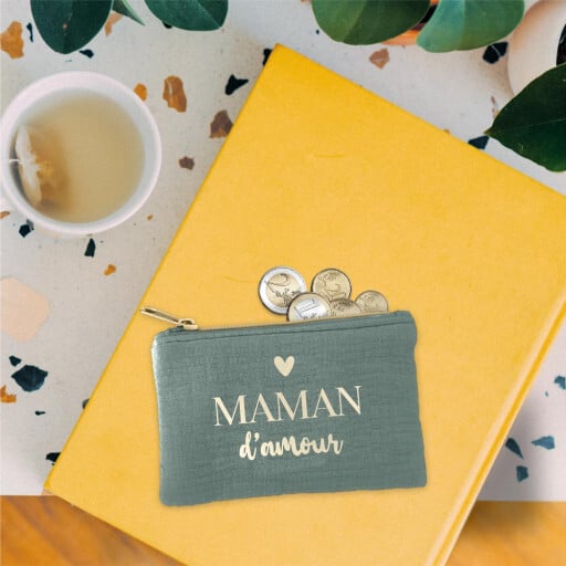 Porte monnaie Maman d'amour
