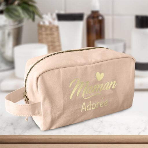 Trousse de toilette Maman adorée