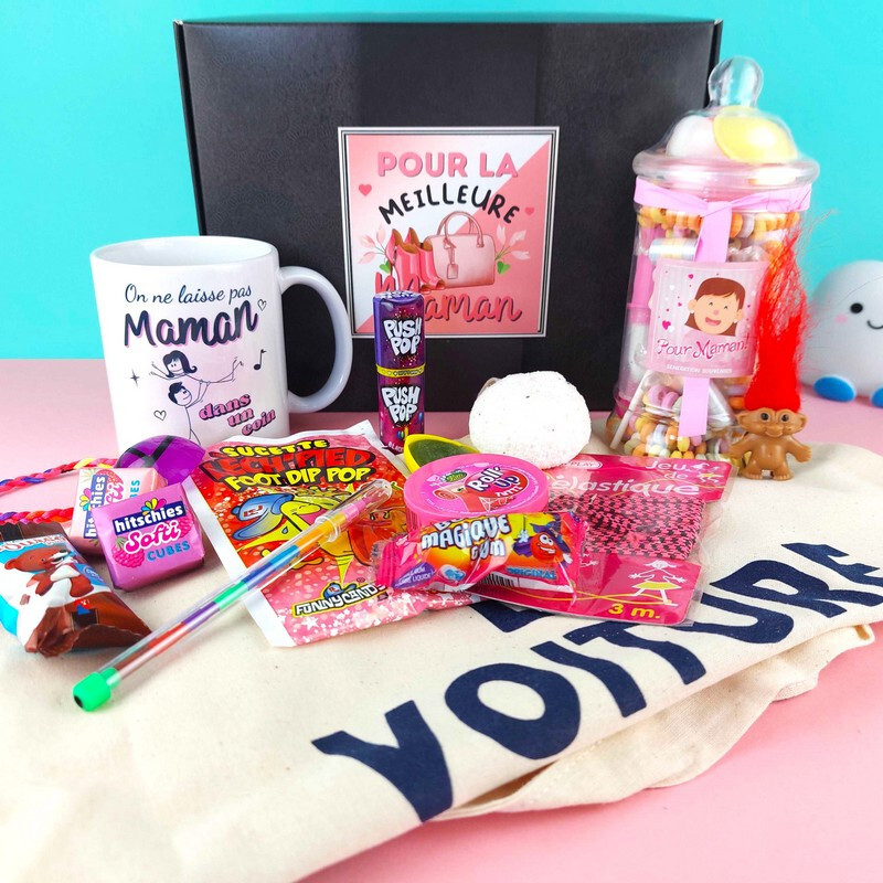 Coffret cadeau rétro pour Maman - Fête des Mères