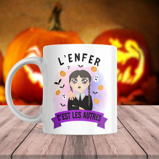Mug Halloween - L'enfer c'est les autres