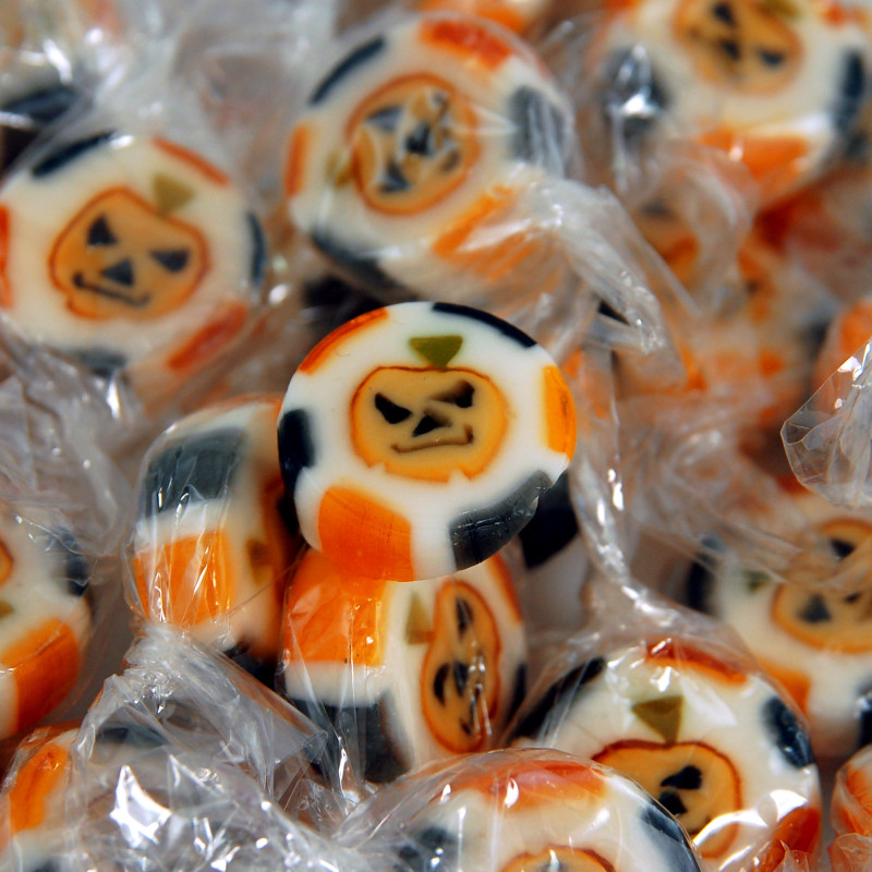 Bonbons Rock Halloween aux fruits - Lot de 20
