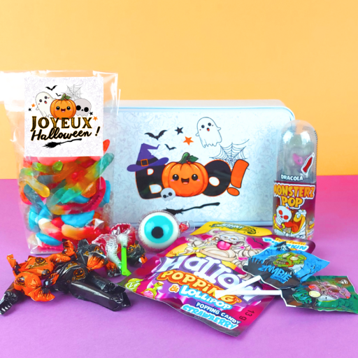 Coffret de bonbons Halloween