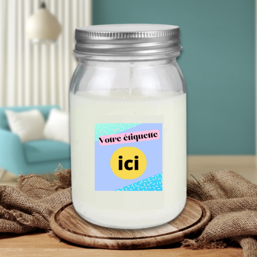 Bougie personnalisée