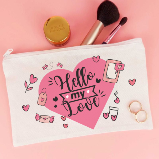 Pochette - Hello My Love - Cadeau Saint Valentin