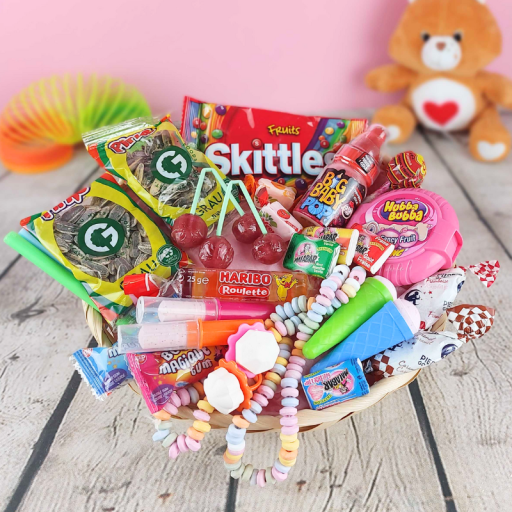 Panier Bonbons de notre enfance