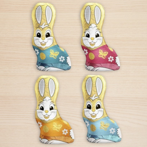 Lapin au chocolat au lait de Pâques