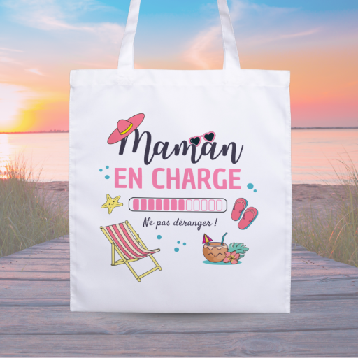 Tote Bag - Maman en charge, merci de ne pas déranger
