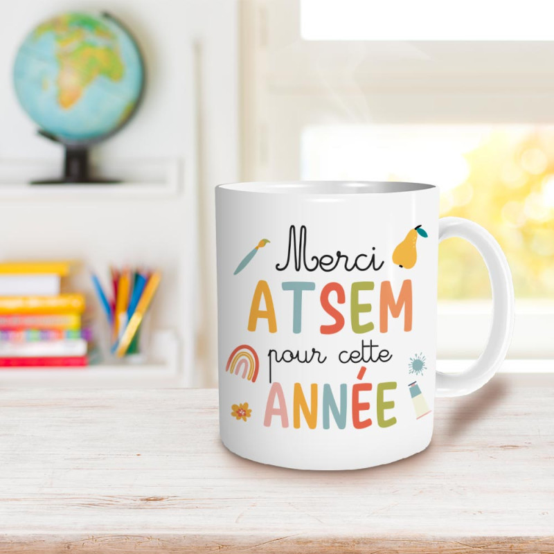 Mug - Merci ATSEM pour cette année
