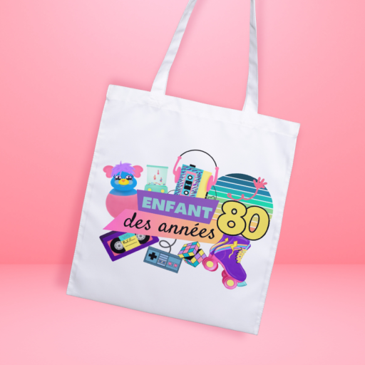 Tote bag - Enfant des années 80