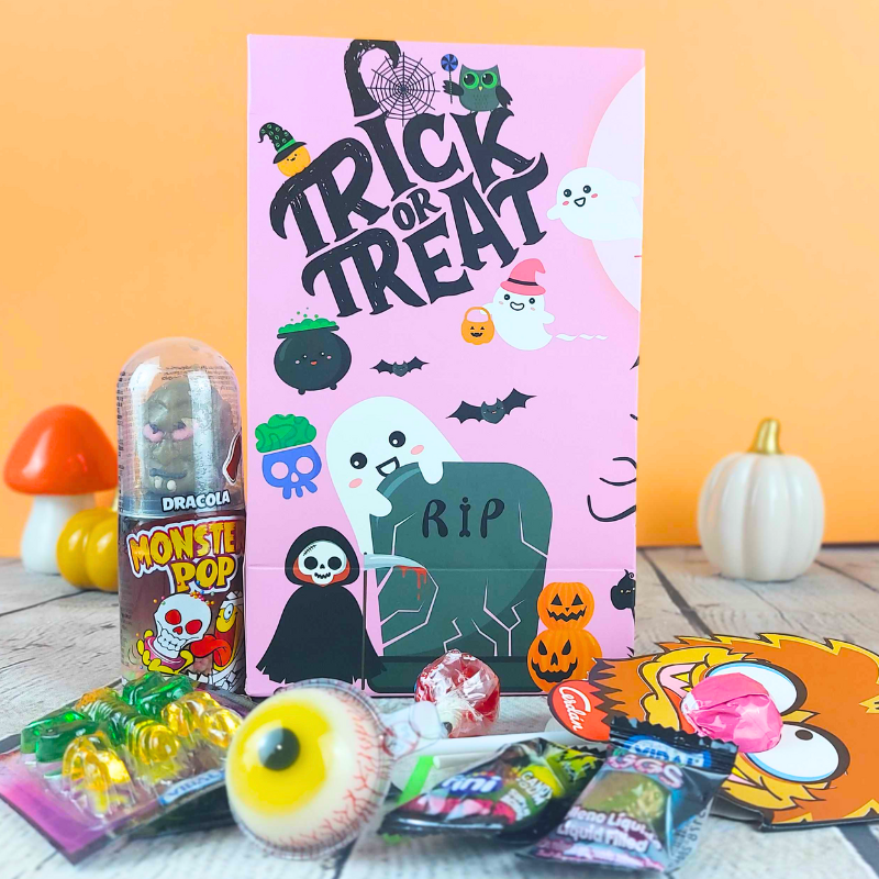 Pochette bonbons Halloween