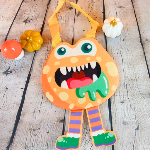 Sac bonbons Halloween - Monstre