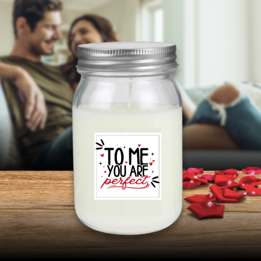 Bougie jar parfumée - To me you are perfect