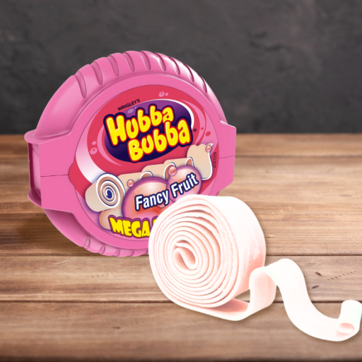 Chewing-gum en rouleau Hubba Bubba