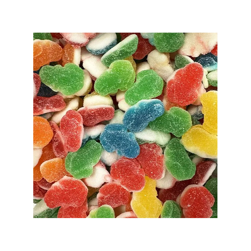 Bonbons grenouilles acidulées - Halloween - 150g