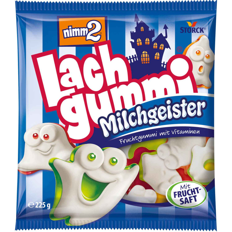 Bonbons fantômes aux fruits et mousse de lait - 225g