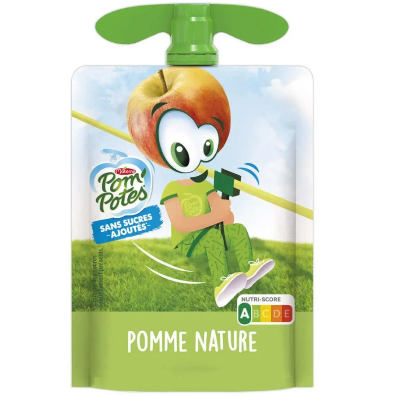 Compote de pomme - Gourde