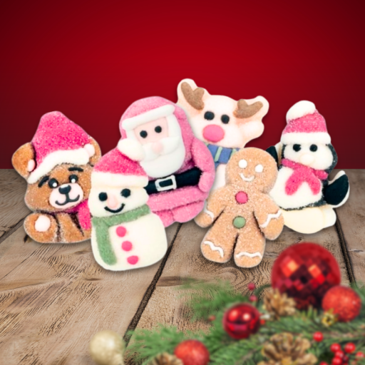 Minis guimauves de Noël - Lot de 6