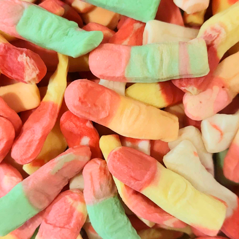 Bonbons doigts gélifiés - Halloween - 150g