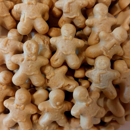 Bonbon bonhomme en pain d'épices de Noël - Fini