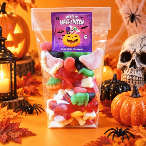 Sachet de bonbons Halloween - Sorcière - 150g