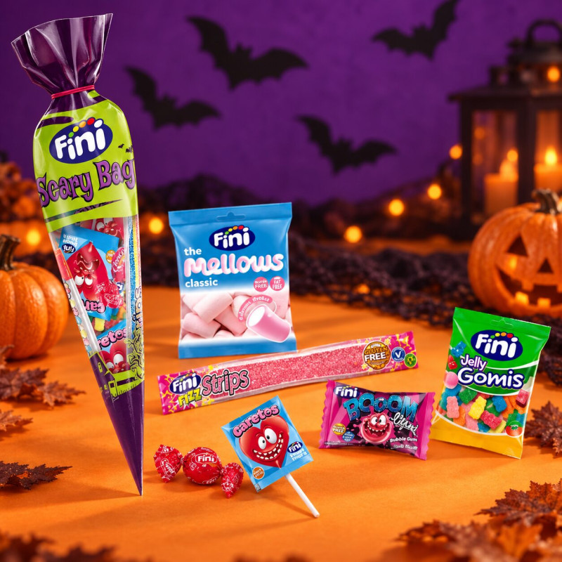 Cône bonbon Halloween Fini