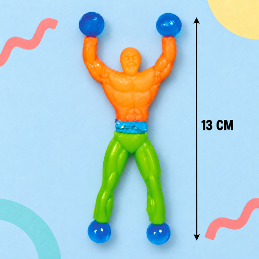 Bonhomme acrobate gluant géant