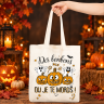 Sac cabas Halloween - Des bonbons ou je te mords