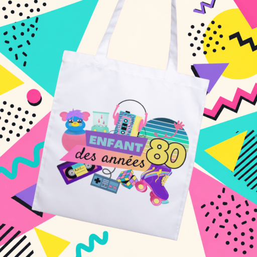 Tote bag - Enfant des années 80