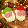 Bonbon gélifié tête de Père Noël - 150g