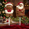Sucette chocolat de Noël