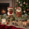 Sucette chocolat de Noël