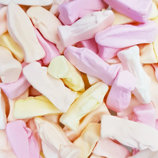 Bonbon guimauve Vierge - Friandise de Noël