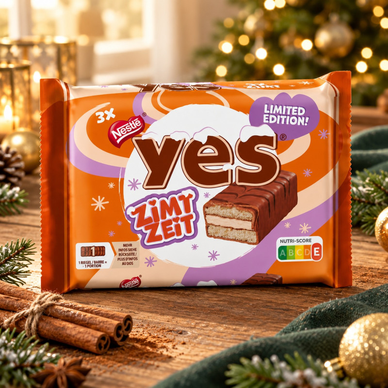 Gâteau Yes pain d'épices - Lot de 3 - Spécial Noël