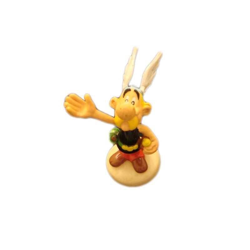 Astérix avec le bras levé