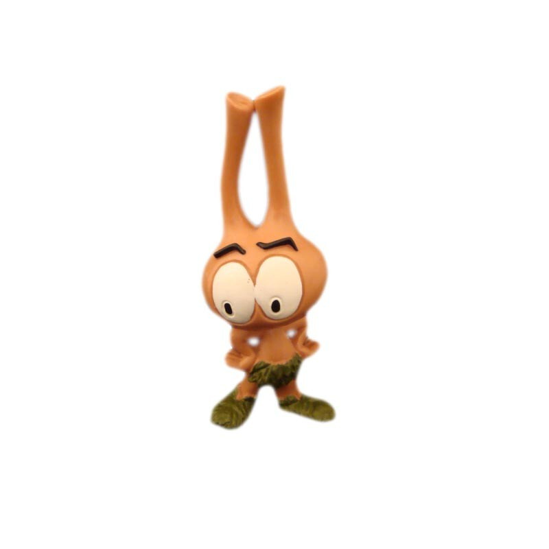 Figurine PVC Prototype Les Snorky (Snorkies) Non Peinte Jaune - Collection / Test - Neuf