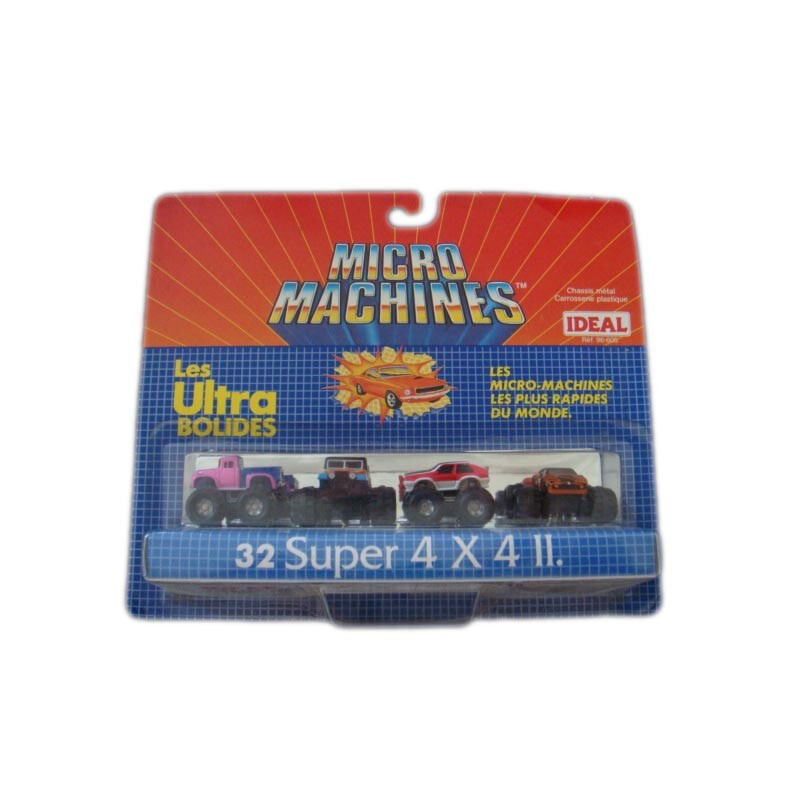 Micro Machines - Super 4x4 II : Lot de 4 voitures