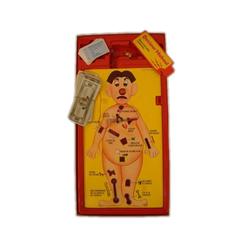 Jeu De Société Vintage 1981 - Allo... Docteur ? - Marque Gay-Play - Occasion