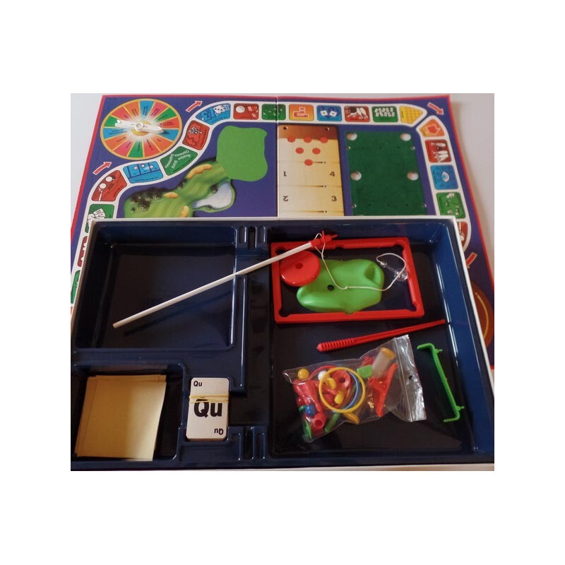 Jeu De Société SUPER DEFI MB 1986 - Version Rétro Vintage Complète - État Occasion